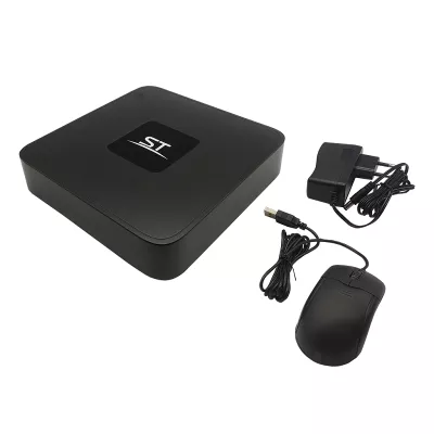 Видеорегистратор IP ST-NVR-P0406K15 4-канальный (с 4PoE) 6Mp PoE 1 HDD TOWN