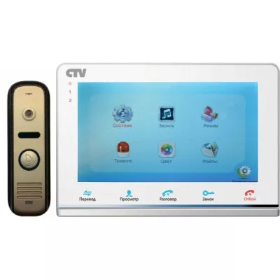 Комплект видеодомофона CTV DP2700MD