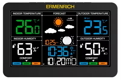 Домашняя метеостанция Ermenrich Report WR60