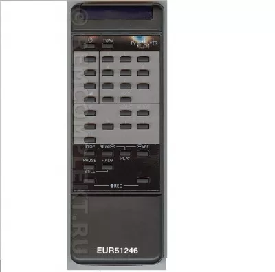 Пульт PANASONIC EUR 51246 Пульт PANASONIC EUR 51246
